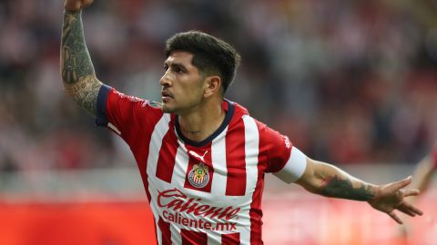 Víctor 'Pocho' Guzmán, goleador de las Chivas de Guadalajara.