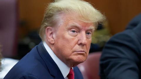 El expresidente republicano Donald Trump.