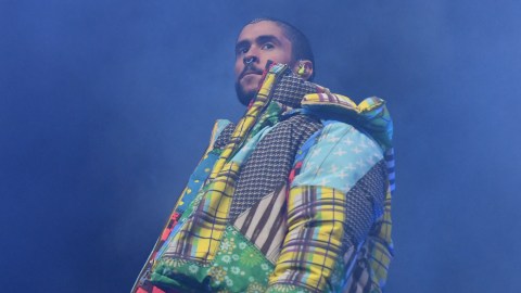 Puerto Rican singer Bad Bunny performs during the first week-end of Coachella Valley Music and Arts Festival in Indio, California, on April 14, 2023. (Photo by VALERIE MACON / AFP) (Photo by VALERIE MACON/AFP via Getty Images)