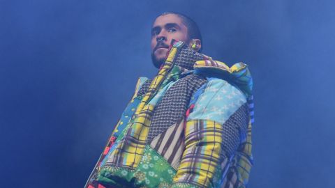 Puerto Rican singer Bad Bunny performs during the first week-end of Coachella Valley Music and Arts Festival in Indio, California, on April 14, 2023. (Photo by VALERIE MACON / AFP) (Photo by VALERIE MACON/AFP via Getty Images)