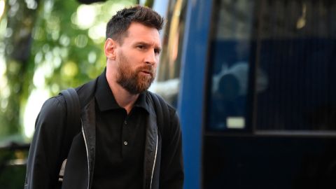 Lionel Messi en París.