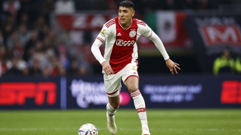 Edson Álvarez, mediocampista mexicano del Ajax.