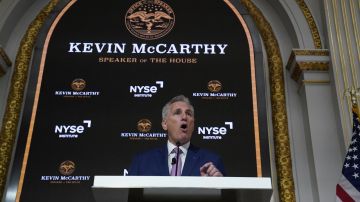 El líder de la mayoría en la Cámara, el republicano Kevin McCarthy.