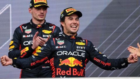 Checo Pérez está segundo en la tabla de clasificación.