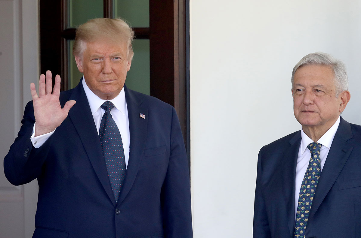 AMLO reitera apoyo al expresidente Donald Trump: “Está expuesto a una