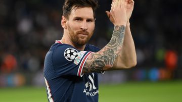 Lionel Messi delantero del Paris Saint-Germain.