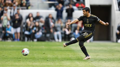 Carlos Vela, estrella mexicana del LAFC de la MLS.