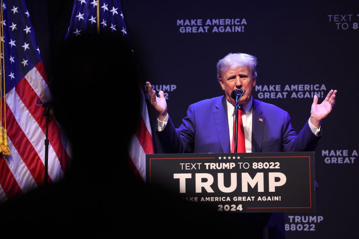 Donald Trump comenzó su campaña electoral para 2024 con un discurso en Iowa, el 13 de marzo de 2023.