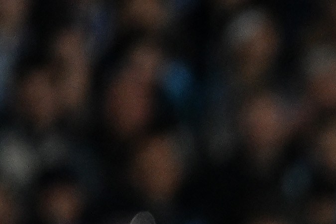 Hirving Lozano con el Napoli en la Champions League.