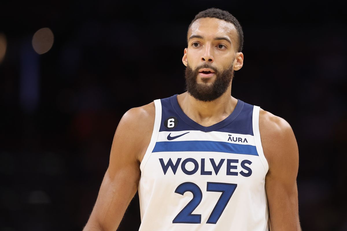 Rudy Gobert, jugador de Timberwolves  en la NBA.