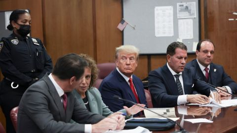 El expresidente Donald Trump enfrenta 34 cargos criminales en Nueva York.