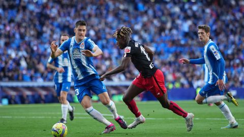 César Montes con el Espanyol.