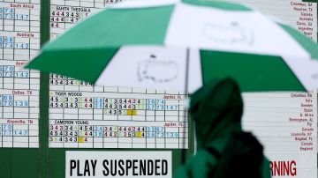 Tercera jornada del Masters aplazada por lluvia.