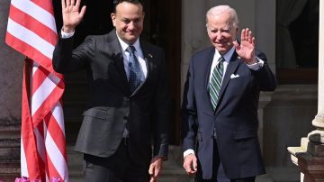 Joe Biden se reúne en Dublin con el presidente y primer ministro de Irlanda