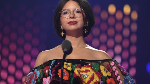 Ángela Aguilar cantó a dueto con Steve Aoki.
