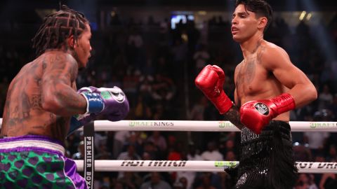 Gervonta Davis (i) vs. Ryan García (d), realizado en Las Vegas el pasado 22 de abril de 2023.