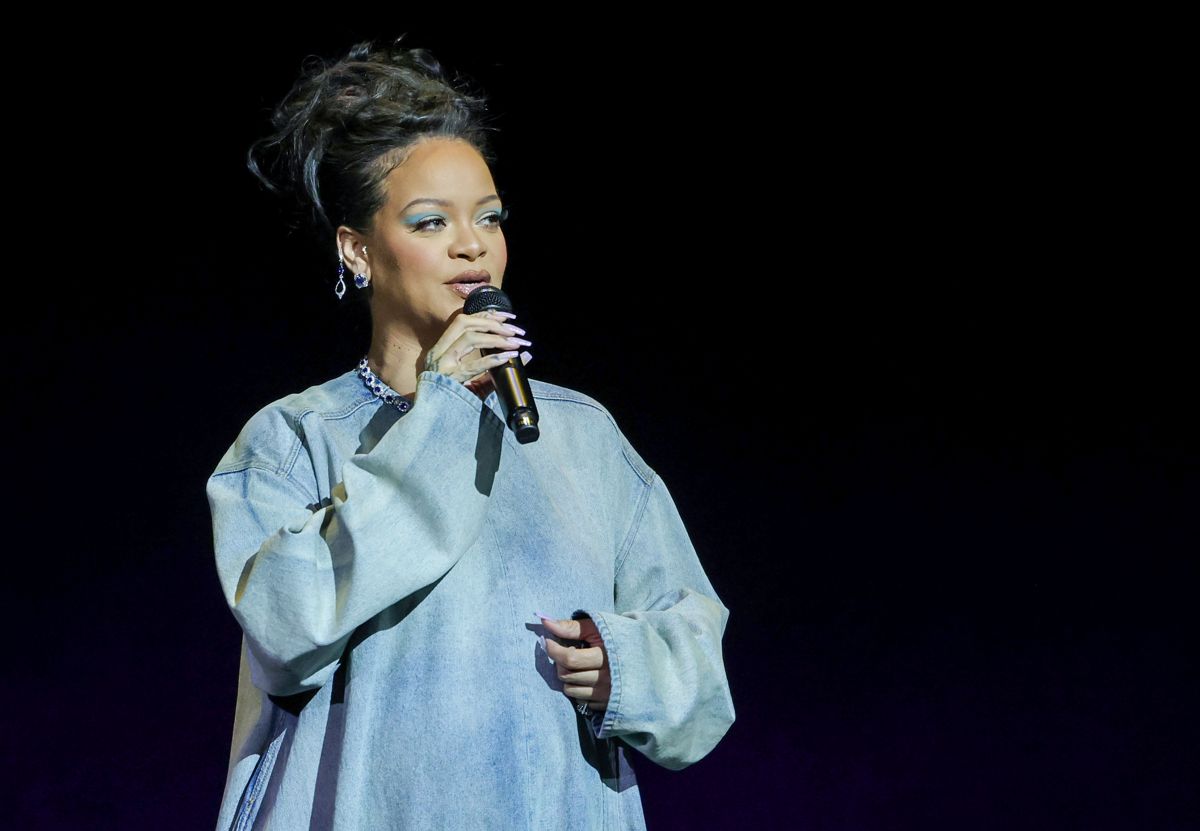 Rihanna en el evento de CinemaCon celebrado en Las Vegas el 27 de abril de 2023. 