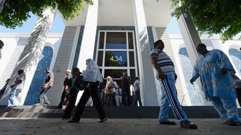 LOS ANGELES, CA - SEPTEMBER 14: Muslims attend Friday prayer services at the Islamic Center of Southern California on September 14, 2012 in Los Angeles, California. Muslims in Southern California hold prayer services and candlelight vigils to remember the victims of the U.S. Consulate attack in Libya that killed the U.S. Ambassador Christopher Stevens, two former Navy SEAL,S who were providing security for Stevens, and foreign service information management officer Sean Smith. (Photo by Kevork Djansezian/Getty Images)