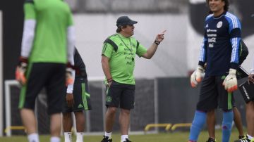 Ochoa y Herrrera en la Selección Mexicana.