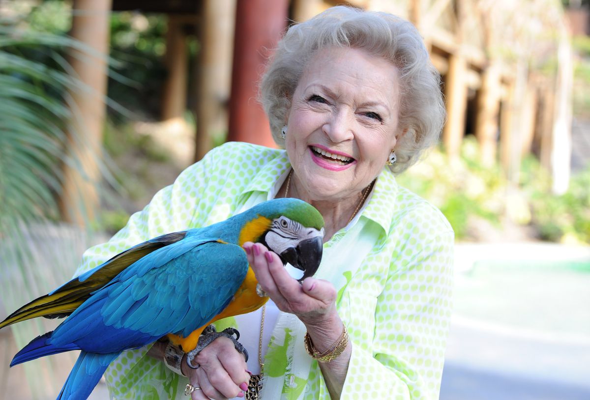 La antigua casa de Betty White fue reducida a los escombros.