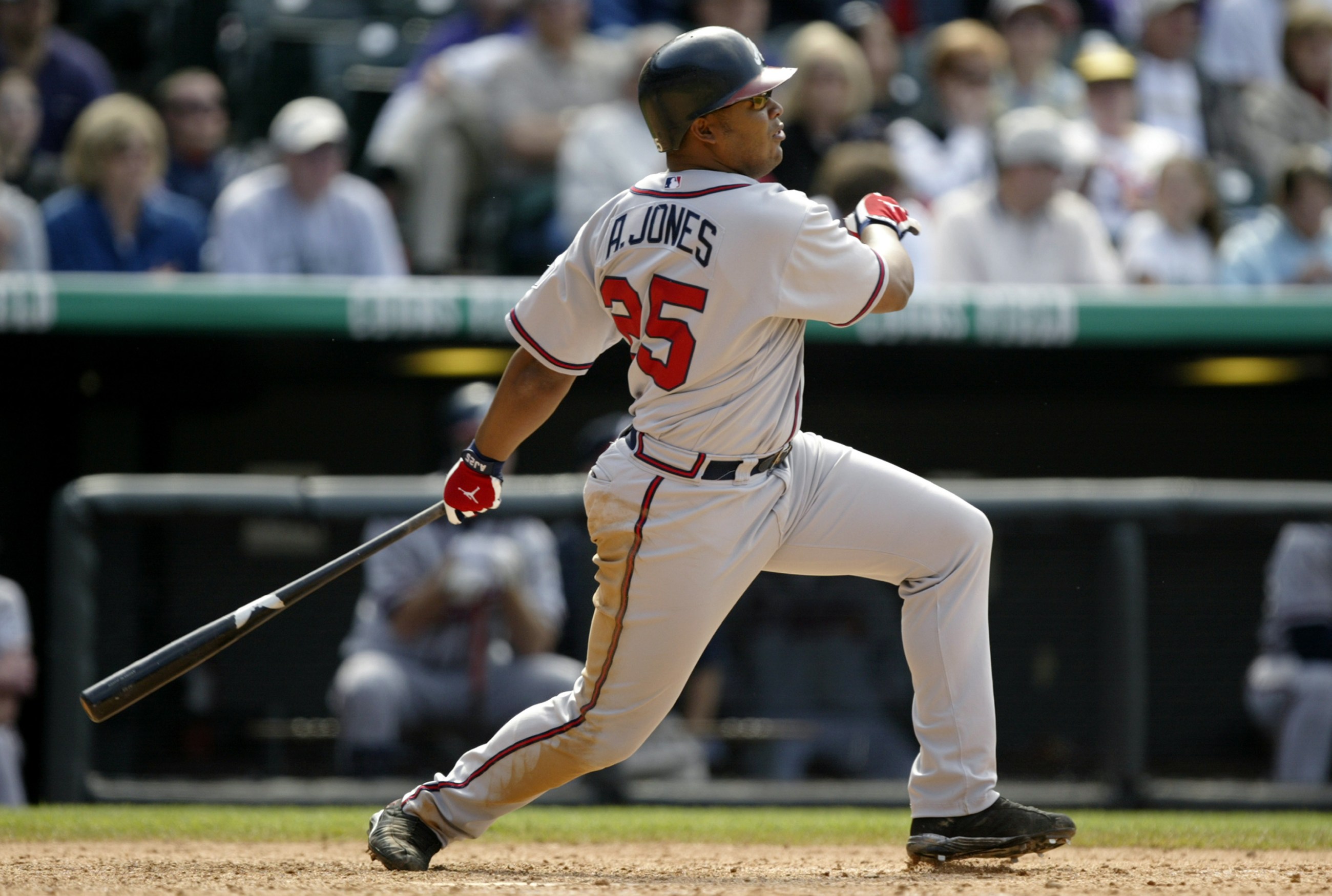 Andruw Jones ya es un inmortal para los Bravos de Atlanta