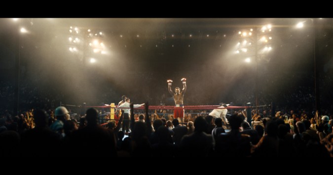 Khris Davis stars as George Foreman in BIG GEORGE FOREMAN: THE MIRACULOUS STORY OF THE ONCE AND FUTURE HEAVYWEIGHT CHAMPION OF THE WORLD.