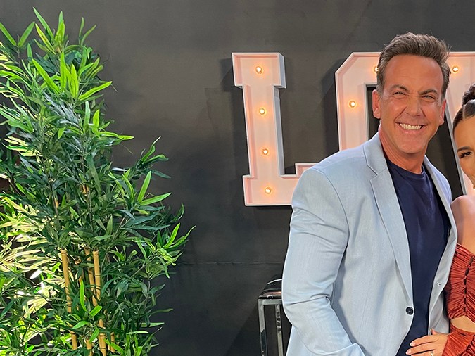 Carlos Ponce y Karina Banda.