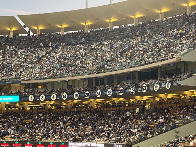 El 'Anillo de Honor' en Dodger Stadium. /Foto: Ricardo López J.