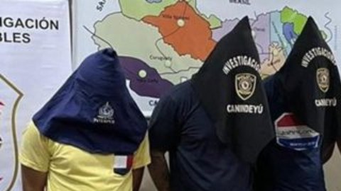 Miembros del Primeiro Comando da Capital (PCC) capturados en el operativo comandado por Interpol.