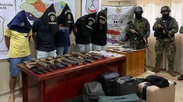 Miembros del Primeiro Comando da Capital (PCC) capturados en el operativo comandado por Interpol.