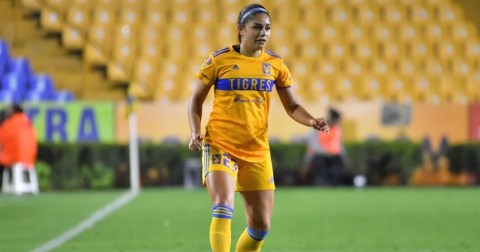 Jana Gutiérrez, futbolista de Tigres.