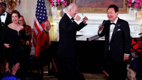 Joe Biden cena de Estado