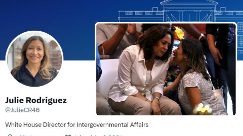 Julie Chávez Rodríguez es nieta de César Chávez.