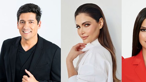 Ana Patricia, Chiqui Delgado, David Zepeda y Rafael Araneda algunos de los presentadores de Noche de Estrellas en los Latin AMAs 2023