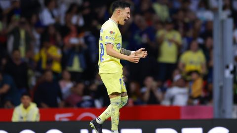 Leo Suárez, futbolista argentino de las Águilas del América.