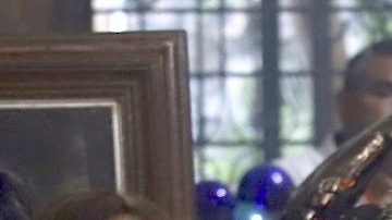 Leonardo García en el funeral de su padre el también actor Andrés García en Acapulco.