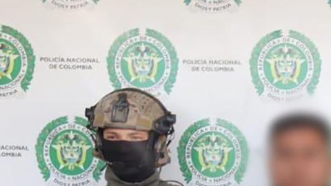 Narcos detenidos en Colombia