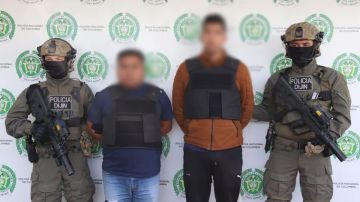 Narcos detenidos en Colombia