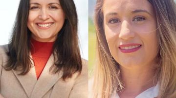 De entre dos latinas: Imelda Padilla y Marisa Alcaraz saldrá la próxima concejal por el distrito 6 de Los Ángeles. (Cortesía)