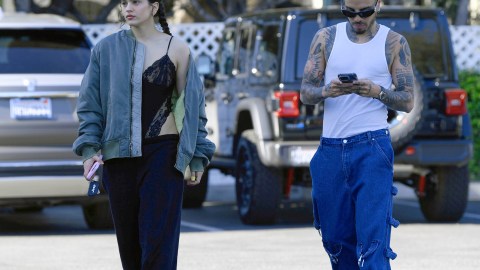 Rosalía y Rauw Alejandro paseando por Los Ángeles.