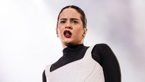 Rosalía, cantante española, en el Lollapalooza Brazil 2023.