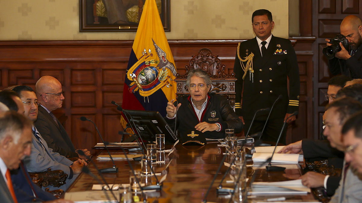 El gobierno ecuatoriano abordó la crisis de violencia en consejo de seguridad.