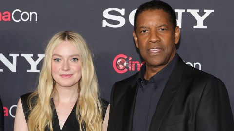 Dakota Fanning y Denzel Washington