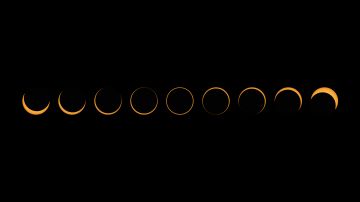 El eclipse solar híbrido de abril ocurrirá en el signo de Aries.