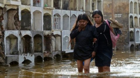 En 2017, El Niño causó lluvias torrenciales en Perú que derivaron en inundaciones y deslaves que afectaron a miles de personas.