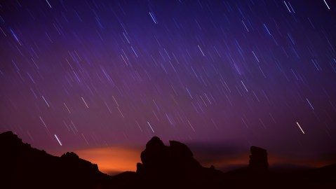 La lluvia de estrellas líridas ocurre entre el 16 y 26 de abril.