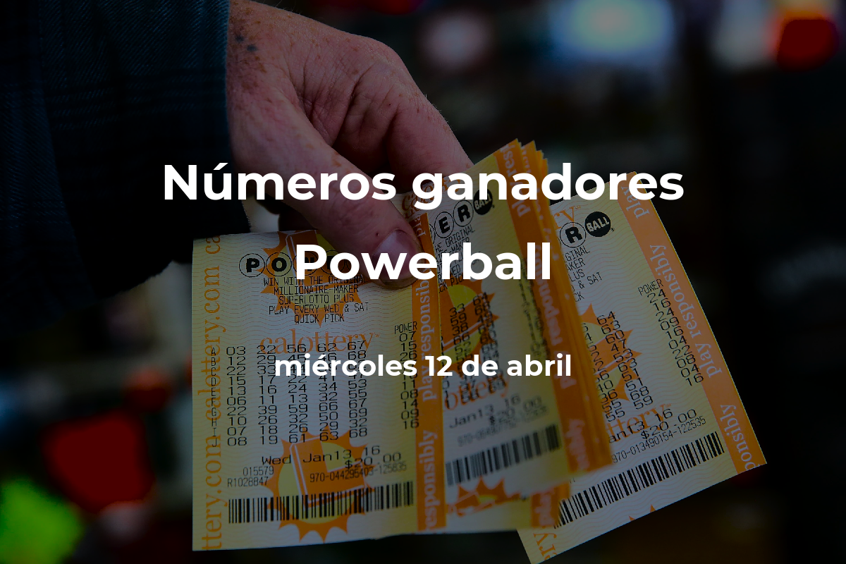 Powerball Winning Numbers Live Today, Wednesday, April 12, 2023, with