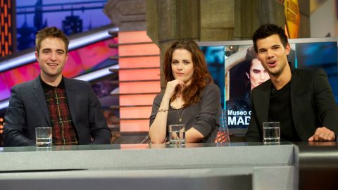 Robert Pattinson, Kristen Stewart y Taylor Lautner