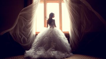 5 diseños de vestidos de novia corte princesa para tu boda soñada