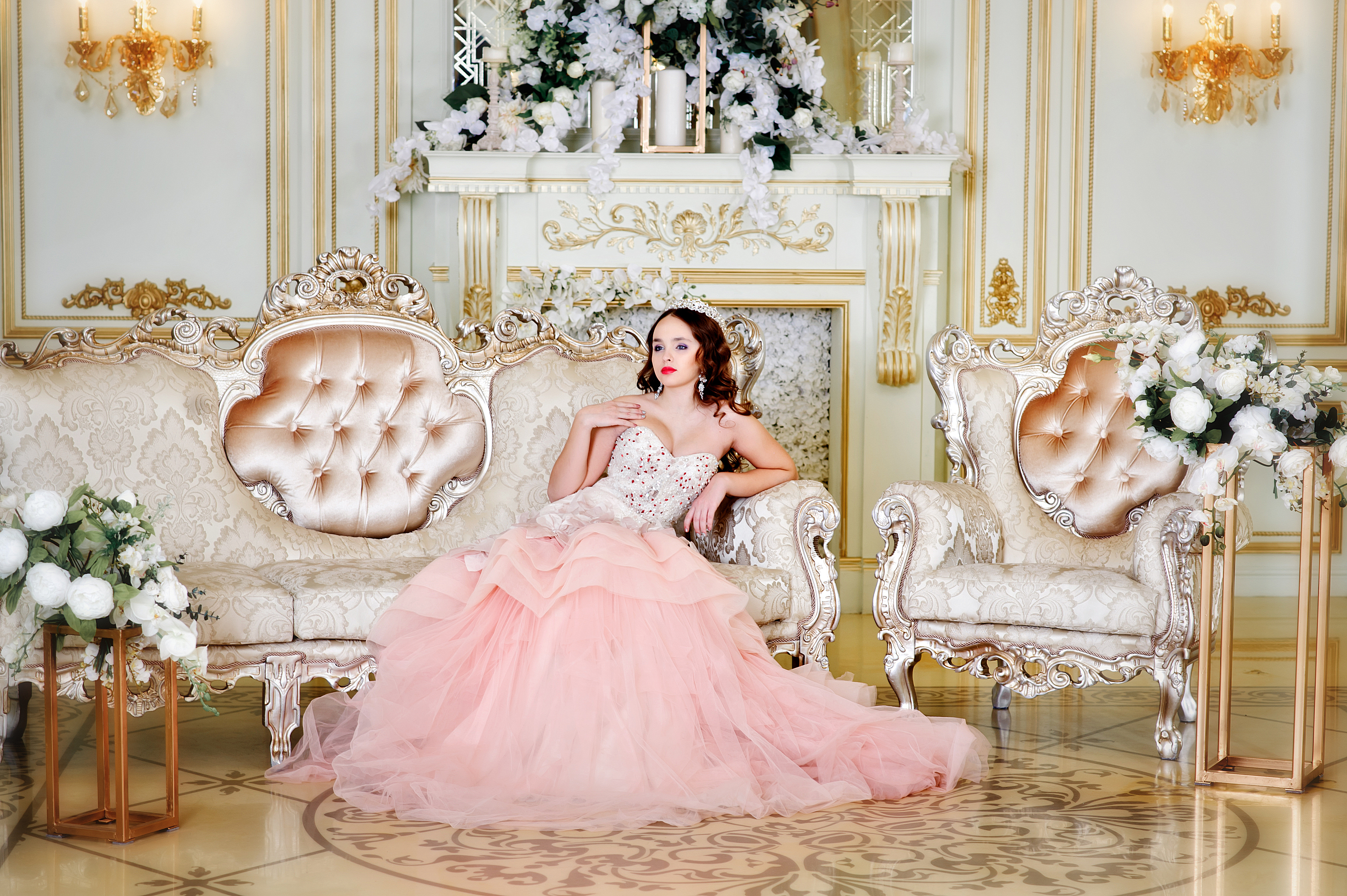 Vestidos de princesas online para quinceañeras